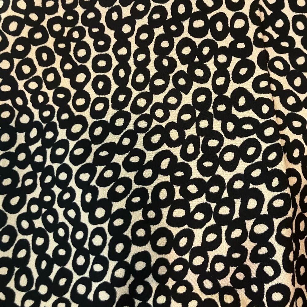 Christopher & Banks Women's Pebble Print Cap Sleeve Dress w Belt | Size 10 - Picture 10 of 10